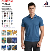 T-shirt unisexe en coton 100% de haute qualité, coupe slim, col en V, 240 g/m², streetwear, impression personnalisée, t-shirt uni