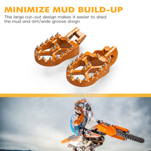 Repose-pieds forgés NICECNC pour motos <span class=keywords><strong>KTM</strong></span> <span class=keywords><strong>125</strong></span> 250 300 450 500 <span class=keywords><strong>SX</strong></span> SXF XC EXC F 2017-2022 <span class=keywords><strong>2023</strong></span> - Product Image 3