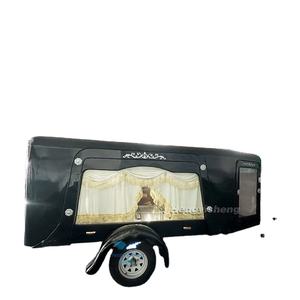 Factory New White Blue Electric Funeral Hearse Fun New Style <b>Special</b> <b>Transportation</b> - Product Image 3