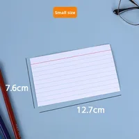Carnet de notes autocollant robuste à lignes horizontales, bloc-notes, index, mémo, notes adhésives
