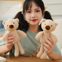 Bas prix pas cher ours en peluche jouet porte-clés petits ours en peluche porte-clés jouets en peluche