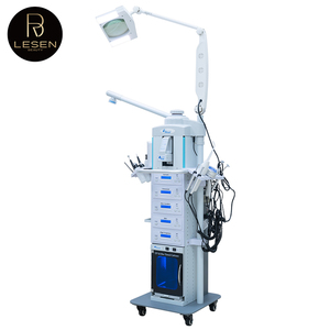Appareil de beauté multifonctionnel professionnel 15 en 1, hydradermabrasion, dermabrasion à l'eau, équipement de salon de beauté avec lampe - Product Image 6