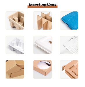 Nueva caja de envío en línea de naturaleza personalizada, caja de correo de embalaje con logotipo, caja de correo corrugada plegable reciclable personalizada al por mayor - Product Image 5