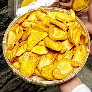 Dried Sliced <b>Sweet</b> Jackfruit Vacuum-Fried Vietnam Jackfruit and Vegetable Oil for Crispy Snack Packaging and Foodservice Use - Product Image 1