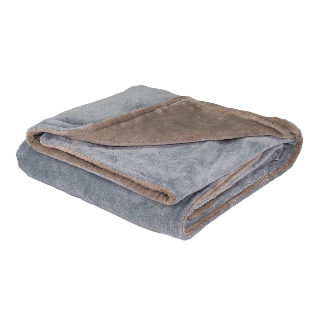 ผ้าสักหลาด + สีเทา + น้ำตาล