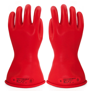 Gants de protection isolés électriques 1000V pour le travail en direct de <span class=keywords><strong>classe</strong></span> <span class=keywords><strong>0</strong></span> - Product Image 1
