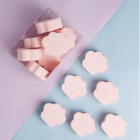 Fruchtform elektrische Großhandel Teardrop einzelne tragbare Kuss Lachs Pfirsich Alien Ei Karton Make-up Geschenk box Riesen Schönheit Ei