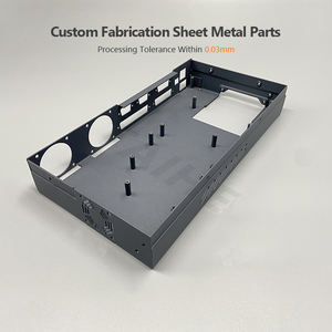 Özel sac işleme alüminyum kabuk kapak şasi kasa kutusu muhafaza elektronik için elektrik alüminyum konut - Product Image 3