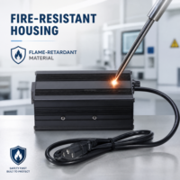 Chargeur au lithium de qualité industrielle 16,8 V 15 A avec boîtier en aluminium, connecteur XT90 sécurisé pour moto électrique, prix d'usine