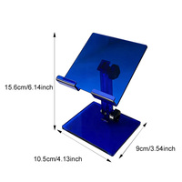Support de téléphone en acrylique pliable, réglable, anti-chute et durable, idéal pour les cadeaux et la vente en gros – Meilleures ventes