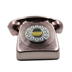 Téléphones filaires créatifs de style européen antique et vintage, téléphones fixes rétro américains Paramount pour la <span class=keywords><strong>maison</strong></span> - Product Image 6