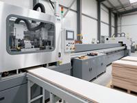 YW628 Raboteuse à bois de haute qualité, composant principal PLC, 380V 54KW, niveau de sécurité élevé, assistance après-vente, panneaux à base de bois