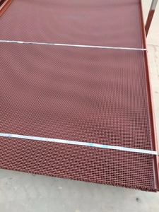 安価な正方形開口フレキシブル織金網電気亜鉛メッキ濾過用クリンプ金網 - Product Image 2