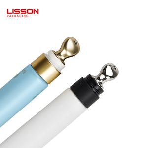 أنبوب كريم العين التجميلي المخصص للطباعة مع أنبوب تدليك معدني وعبوة مع أداة تطبيق من سبائك الزنك - Product Image 1