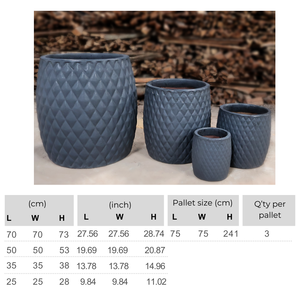 Poterie de jardin moderne écologique émaillée Pot de fleur directement de l'usine pour plante d'intérieur ODM OEM vente en gros support décoratif - Product Image 2