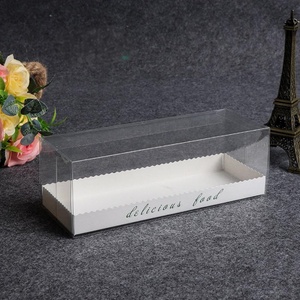 Sunshine Best Seller Wholesale Transparent Cake Box Luxury <b>Paper</b> and Cardboard Packaging for Bakery Bread Pastry Food - Product Image 4