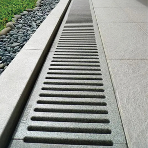 Grille de drainage en <span class=keywords><strong>fonte</strong></span> ductile pour eaux pluviales, couvercles de manhole, couvercles de caniveau, grille de canalisation moderne extérieure facile à installer EN1433 - Product Image 5