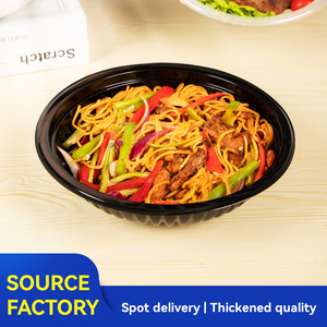 Platos Redondos Rígidos <span class=keywords><strong>de</strong></span> 34 oz para Catering, Restaurantes y Fiestas en Casa, Platos Desechables <span class=keywords><strong>de</strong></span> MFPP <span class=keywords><strong>de</strong></span> Grado Alimenticio para Ensaladas - Product Image 2