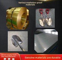 Antidéflagrant grand pointu pliant multi-usages pelle cuivre bêche aluminium antistatique pour les stations pétrolières de lutte contre l'incendie