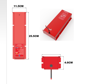 طفاية حريق أوتوماتيكية صغيرة من CFLC للوحات الكهربائية الكبيرة - Product Image 2