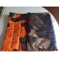 Plaid tricoté camouflage double face personnalisable, couverture chaude portable toutes saisons pour le bureau, la maison et le camping