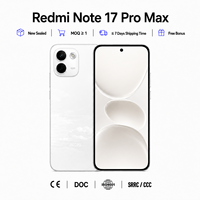 Vente en gros B2B – Smartphone Note 17 Pro Max 5G, écran AMOLED 6,8 pouces 1,5K 120Hz, batterie 10000mAh, charge rapide 100W – Approvisionnement en gros