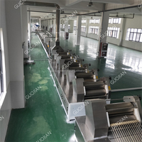 Máquina para Hacer Fideos Instantáneos Coreanos, Línea de Producción de Fideos Instantáneos Fritos, Maquinaria para la Elaboración de Fideos Instantáneos