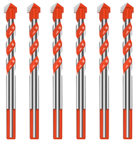 2025 3-12mm multi-fonction Triangle Bit diamant perceuse ensemble d'outils pour carrelage béton bois verre forage