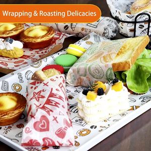 <b>Eco</b>-<b>friendly</b> Food Grade PE Coated Parchment <b>Paper</b> | Greaseproof <b>Wrapping</b> <b>Paper</b> for Sandwich Cookies Bread | Customized Color - Product Image 3