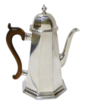 Juego de té y café de lujo árabe al por mayor diseño de tendencia Dallah cocina Mesa Metal latón fabricante