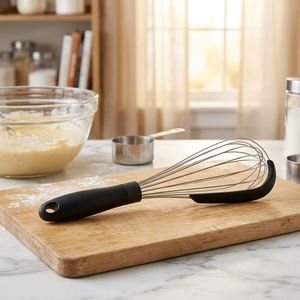 Fouet en acier inoxydable personnalisé, ustensile de cuisine antiadhésif pour la cuisson, la pâtisserie et le mélange - Product Image 3