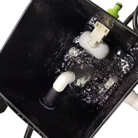 Systèmes de culture hydroponique en serre 27L 4 pièces, modèle DWC-04, seaux hollandais en plastique PP, fournitures de jardinage durables 5 ans