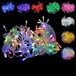 Mini guirnalda <span class=keywords><strong>de</strong></span> luces Led para exteriores, cadena <span class=keywords><strong>de</strong></span> luces <span class=keywords><strong>de</strong></span> malla, para bodas y vacaciones, 200 - Product Image 1