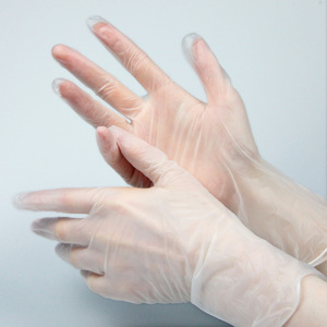 Prix bon marché des gants en <span class=keywords><strong>vinyle</strong></span> transparent jetables sans poudre pour une utilisation en laboratoire - Product Image 2