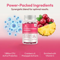 Complément Probiotique Qbioflex OEM Marque Privée – Gommes Probiotiques avec Vitamine C pour l'Équilibre du pH Intime Féminin