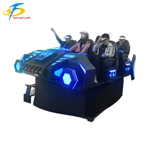 Simulatore di Gioco VR 9D per Bambini e Adulti, 6 Posti, Attrazione per Parchi a Tema Interni/Esterni con Struttura in Metallo - Product Image 3