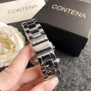 Montre-bracelet étanche de haute qualité pour hommes, OEM ODM, logo personnalisé, acier inoxydable haut de gamme, quartz. - Product Image 6