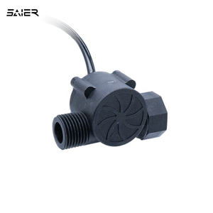 Flussometro con Filettatura Interna ed Esterna, Misuratore di Flusso d'Acqua con Alloggiamento in Plastica, Sensore di Flusso Liquido per Scaldabagni e <span class=keywords><strong>Robot</strong></span> di Ristorazione - Product Image 1