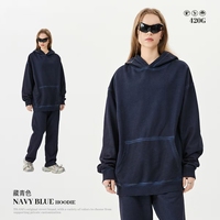 Sweat-shirt pull-over vintage pour homme, 100 % coton épais 420g, avec motif lettre brodé, vente en gros, personnalisé, collection automne, offre spéciale