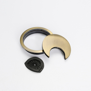 กล่องจัดสายเคเบิลแบบกลม Disiwei Alloy ขนาด 35-80 มม. สำหรับปิดรูสายไฟ - Product Image 4