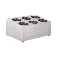 Porte-couverts de cuisine baguettes en acier inoxydable porte-couverts et ustensiles de table organisateur de support de rangement pour buffet d'hôtel