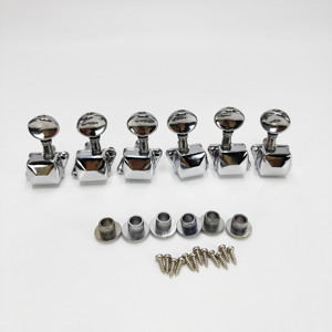 <span class=keywords><strong>Guitare</strong></span> acoustique folk avec mécaniques de réglage semi-fermées à tête ronde et couvercles 3R3L pour <span class=keywords><strong>guitare</strong></span> acoustique folk - Product Image 5