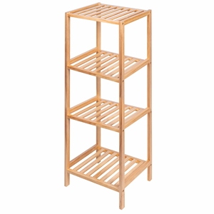 ARMADIETTO A 4 RIPONI IN PINO DELLA NUOVA ZELANDA 35X30X100 - Product Image 1