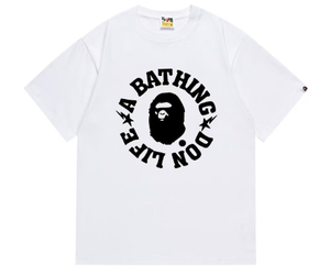 T-shirt tricoté pour homme imprimé par transfert thermique 100 % coton écologique décontracté coupe ample col rond grande <span class=keywords><strong>taille</strong></span> respirant - Product Image 3