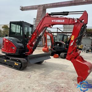 Sử dụng miniexcavator yanmar55 sử dụng Digger <span class=keywords><strong>Yanmar</strong></span> 55 60 80 thứ hai tay máy kéo mini Digger Mini Skid chỉ đạo loader mini loader - Product Image 6
