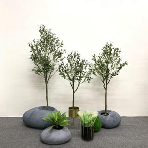 Árbol de Olivo Artificial Moderno, Planta Artificial para Interiores, Decoración para el Hogar, Oficina y Comercios - Product Image 3