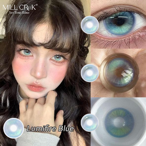 Lentes de Contacto de Color de Ensueño al por Mayor, Maquillaje para Fiestas, Tonos Pastel Suaves con un Efecto Brillante Único - Product Image 3