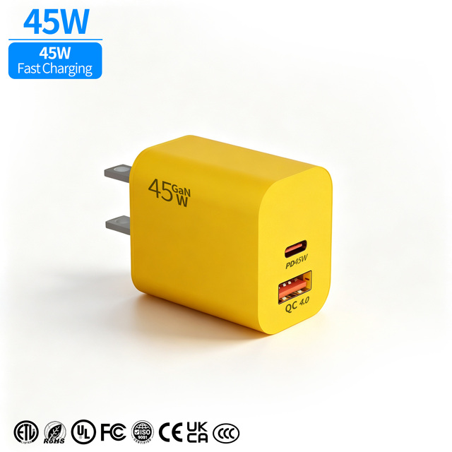 Super Wholesale EU US UK PLUG Fast Laptop Adapter Type C USB A Universal Laptop Universal Charger Gan Original