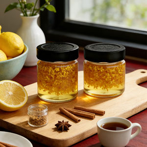 Grand bocal en verre pour cornichons <span class=keywords><strong>de</strong></span> 500 ml, 720 ml, 1000 ml avec couvercle en métal pour le stockage des aliments - Product Image 3