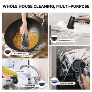 Cepillo de Limpieza Multifuncional de Mano con Cerdas de Nailon para Limpieza del Hogar y Uso en la Cocina - Product Image 4